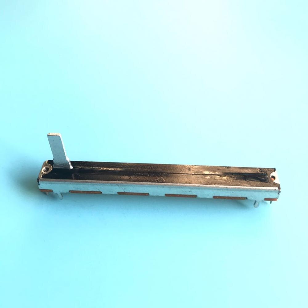 20 piezas para mezclador Mono potenciómetro de Fader SL6021N B10K/mango longitud 15mmC potenciómetro de deslizamiento recto