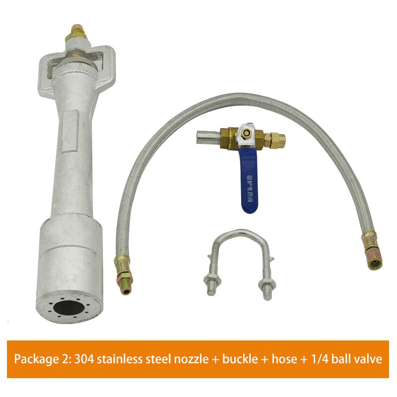 Venturi auto-amorçage brûleur four brûleur navette four naturel pistolet accessoires pistolet tête cuivre perle cuivre bouchon
