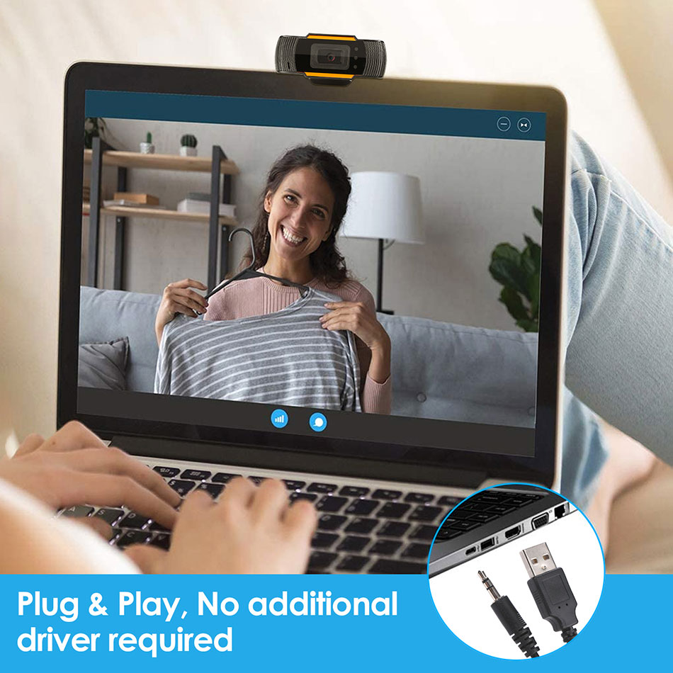 480/720/1080P Usb Hd Webcam W/Mic 180 Graden Groothoek Web Camera Voor zakelijke Conferentie Ruisonderdrukking Video Recorder