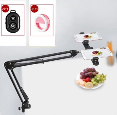 Live Fotografie Foto Studio 85W Led Licht Invullen Suspension Arm Beugel Stand Kits Voor Desktop Telefoon Video Live Schieten vul L: Options 4