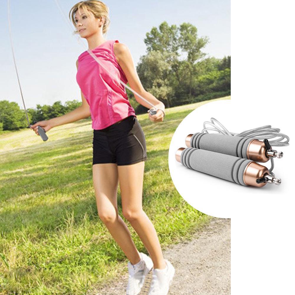 Steel Wire Heavy Speed Skipping Jump Rope Adults G... – Grandado