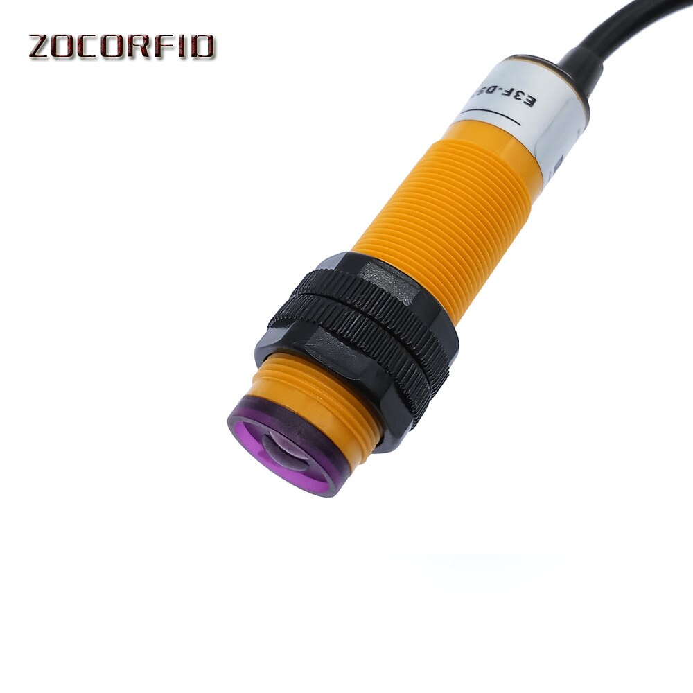 DC6-36V Proximity Switch Photoelectric sensor switch NPN PNP 30cm Detection Range Adjustable E3F-DS30P1/P2/B2