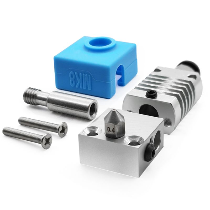 1impostato 3D Parti Della Stampante tutto metallo Hotend Estrusore kit per CR-10/10S Ender 3/3S