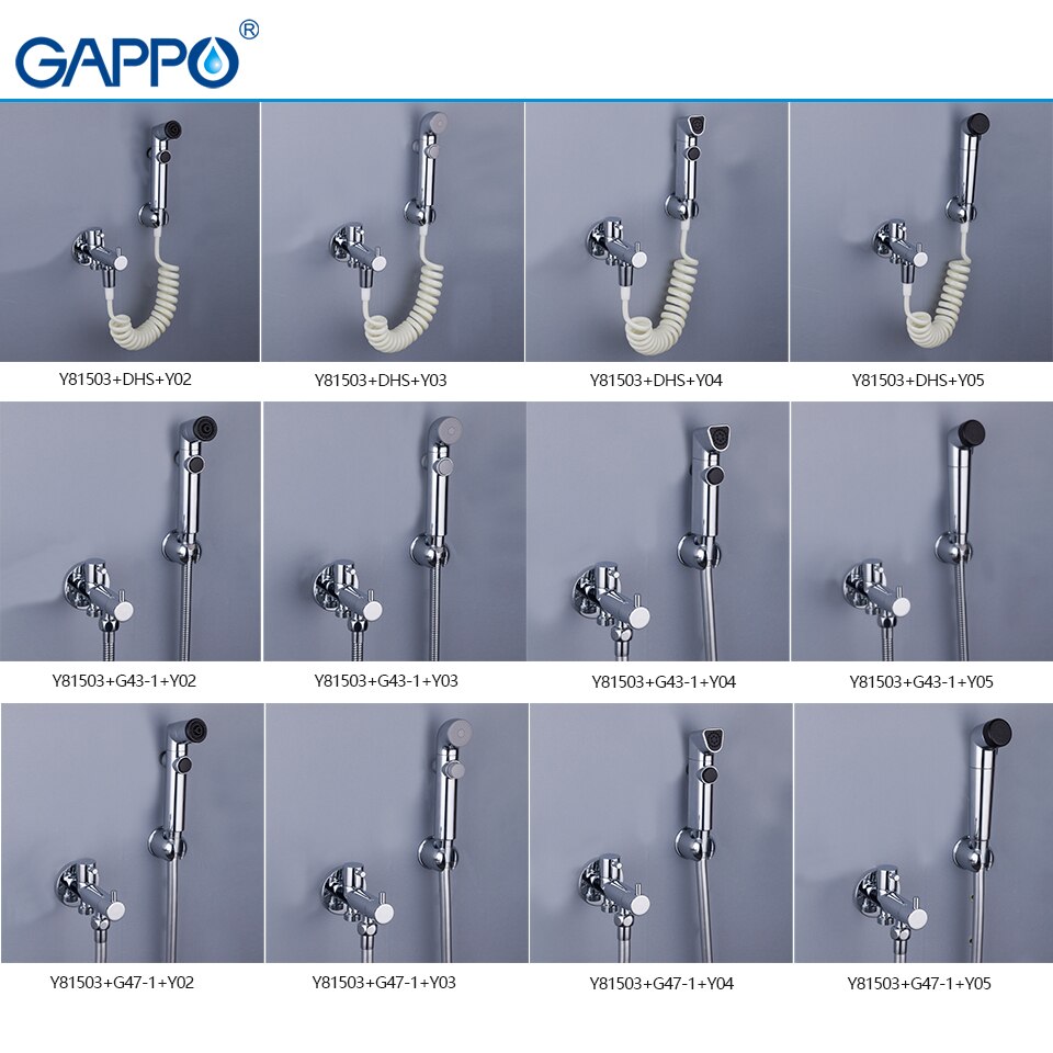 GAPPO Bidets Muslim dusche wc Spritzgerät wasserhahn einzigen kalten wasser wc dusche Bidet Zauberstab montiert handheld dusche