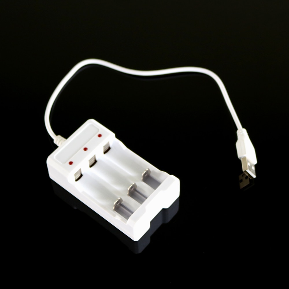 Mspalocell Batterie Ricaricabili AAA Con Caricabatterie, 8 Slot 5V/2A USB Ricarica Rapida Portatile Per Batterie Ni-MH 1,2V Ricarica Indipendente, 8 - Foto 5