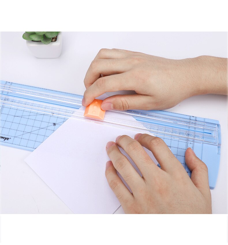 Liten papir kutter fotopapir kutter papir kutter manuell rund hjørne kutter kutte gjenstand presisjon  a4 fotopapir kutter