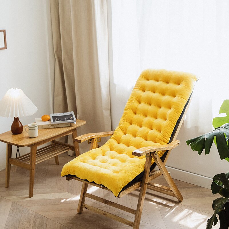 Silla relajante lavable, cojín para sofá cama, almohada para coche, colchón para dormir, de cumpleaños: Lemon Yellow / 100x40x8cm
