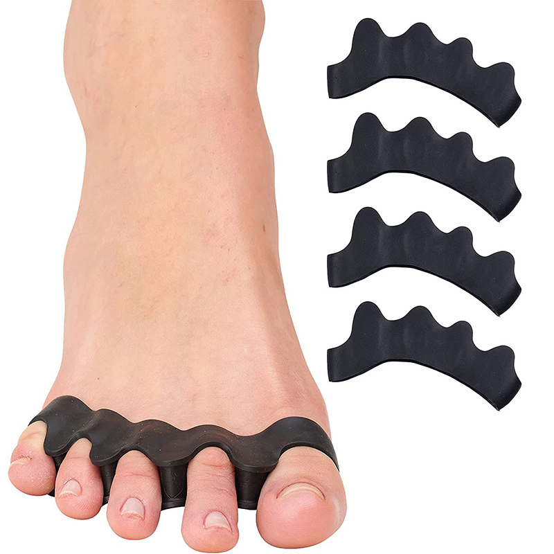 2 Stück Zehenspreizer für Damen, langlebige Zehenspreizer für Pedikübetreffend, Schuhe, Plantarfasziitis, Zehenglätter, dehnbar, passend zu