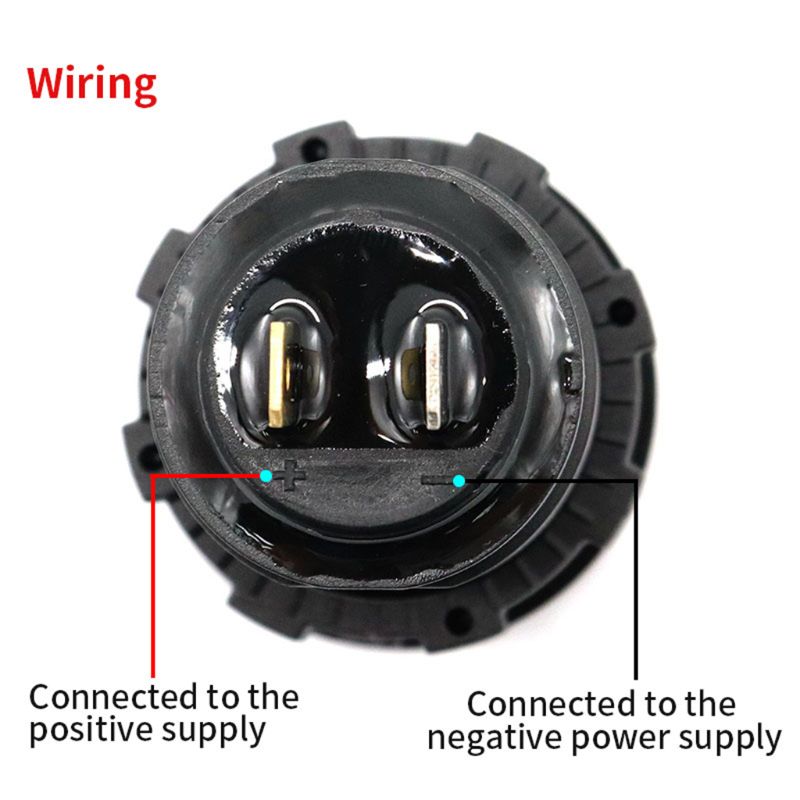 Dc 12v/24v bilbåt voltmeter batteri skjerm  ip67 vanntett ledet spenningsmåler