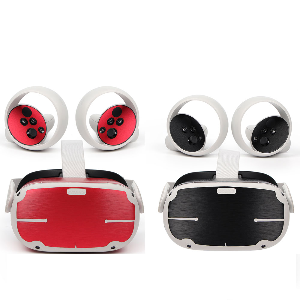 PVC Stickers Skin for Oculus Quest 2 Decal Skin VR Glasses Controllers Sticker Oculus Quest 2 VR Controller Headset Accessories