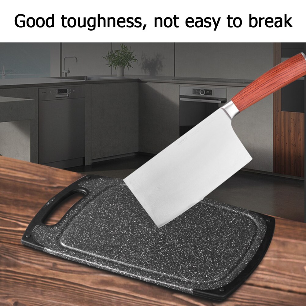 Imitatie Marmer Fruit Groente Vlees Snijden Blok Gereedschap Anti-Bacteriële Snijplank Hakblok PP Keuken Snijplank