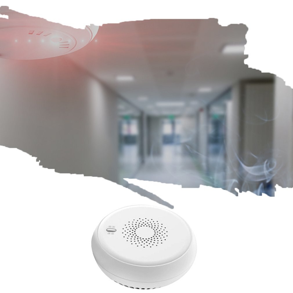 Fire Detector Smoke Alarm Smart Equipment Household Practical Assistant Sensor Wireless Security System Sensor