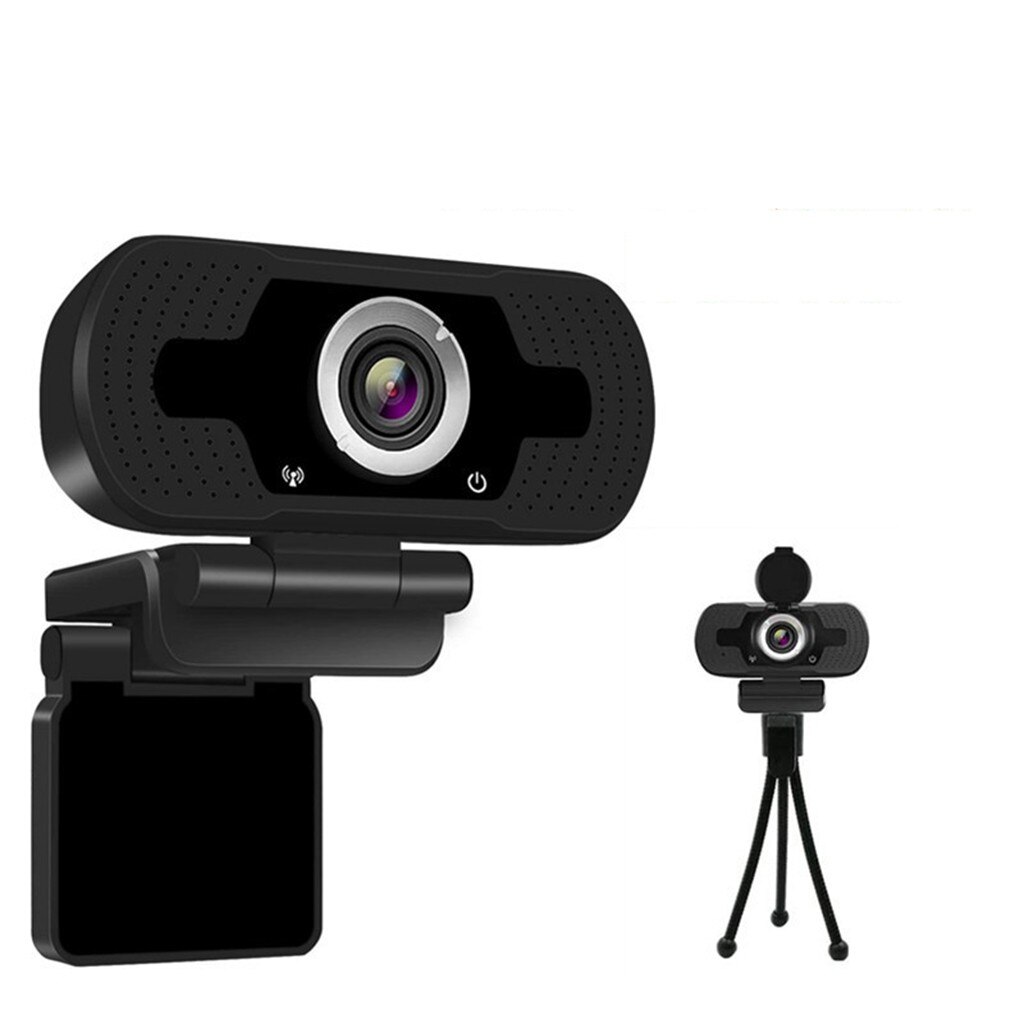 Full Hd 1080P Webcam Met Microfoon Webcam Met Microfoon Voor Desktop Webcam Met 110 Graden Brede Kijkhoek Ultra-Clear