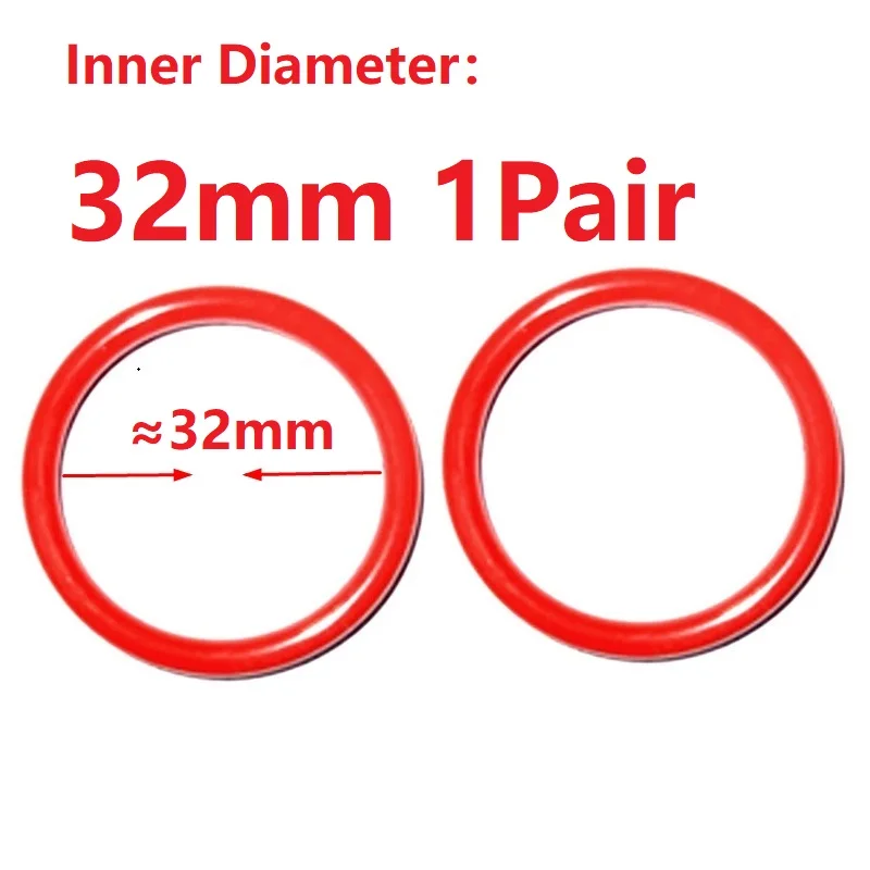Bicicleta de Montaña 28 30 32 34 35 36 38 40 mm horquilla delantera soporte polvo anillo de sello de aceite horquilla delantera tubo de viaje sello de aceite junta tórica de goma: Rojo