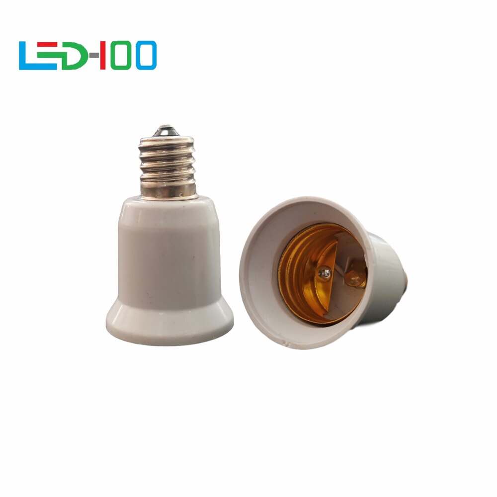E17 Om E27 Lampvoet Schroef Gloeilamp Socket Adapter E17 Lamphouder Converter Voor Led Corn Bulb Spotlight