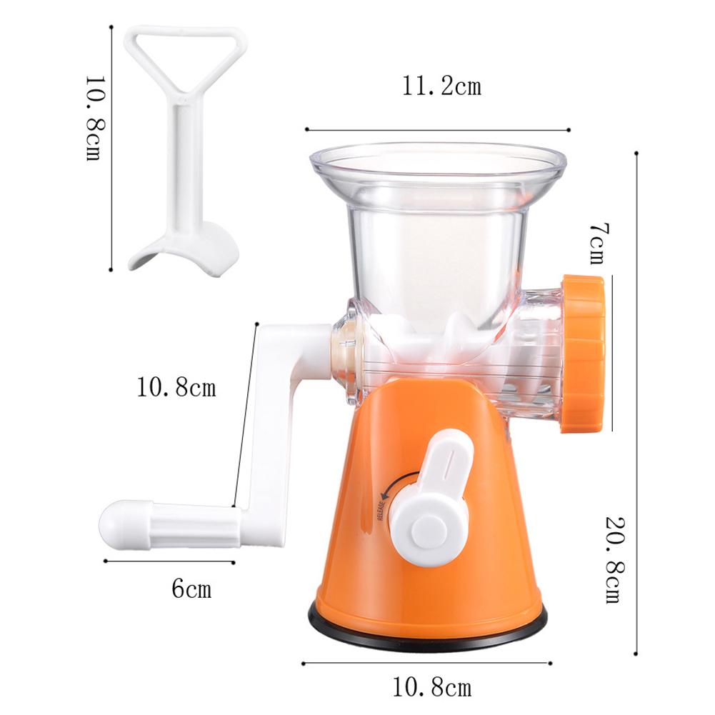 Manual Mincer Meat Grinder Stainless Steel Hand Operated Fruit Vegetable Beef Sausage Pasta Maker Household Kitchen Tool