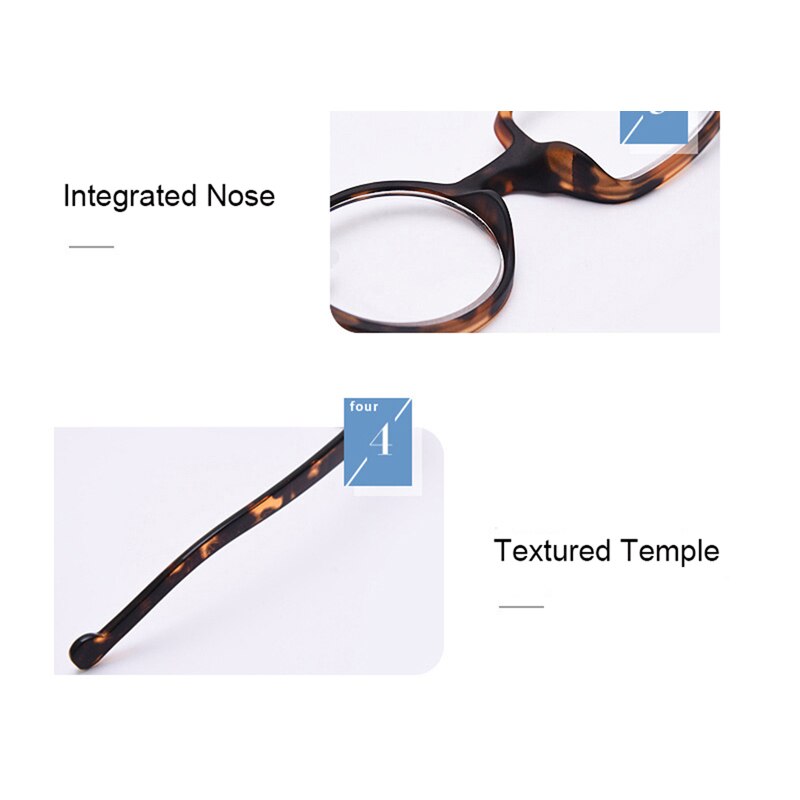 Nonor Ronde Vierkante Asymmetrische Delicate Mannen Vrouwen Leesbril Presbyopie Bril Verziendheid Brillen Optische Frame Brillen