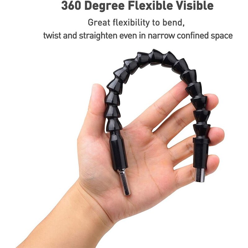 Impact Driver Sockets Adapter Extension Drill Bit Set: 3Pcs Drill Nut,1/4inch Drill Bit Extension,Adapter Attachment