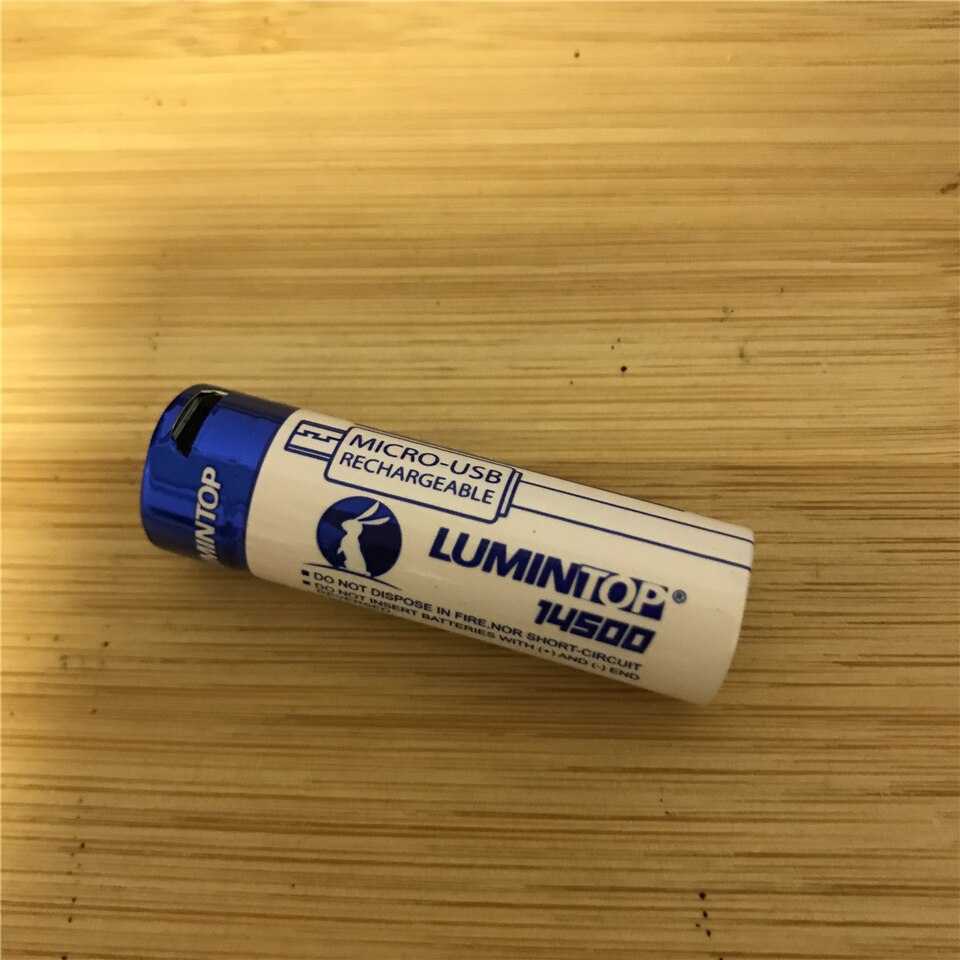 Lumintop 21700 16340 14500 26650 18650 Micro USB Rechargeable Battery for Flashlight Low Temperature 18650 Batteries: Lumintop USD 14500