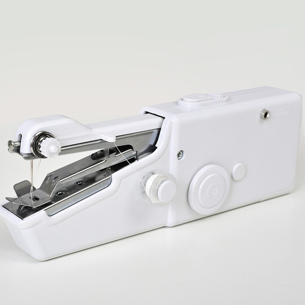 Hand Naaimachine Mini Handleiding Draagbare Assistent Huishoudelijke Snoerloze Elektrische Steek Handwerken Set Voor Snelle Reparaties Diy Gereedschap