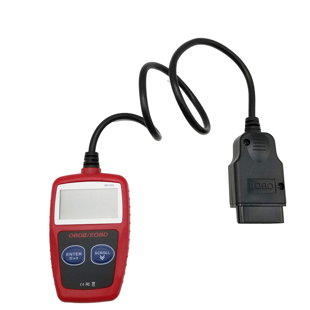 Top Maxiscan MS309 Obdii Code Reader Ms 309 Code Scanner Ms 309 Auto Diagnostic Tool Voor Multibrand Auto 'S In stockverkoop