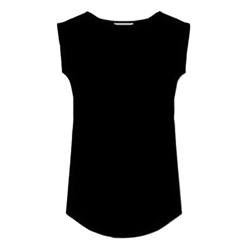 T-shirts Female Solid Color Cotton Basic T shirt Women Summer Tops Plain Women's Blank Tshirts: Black