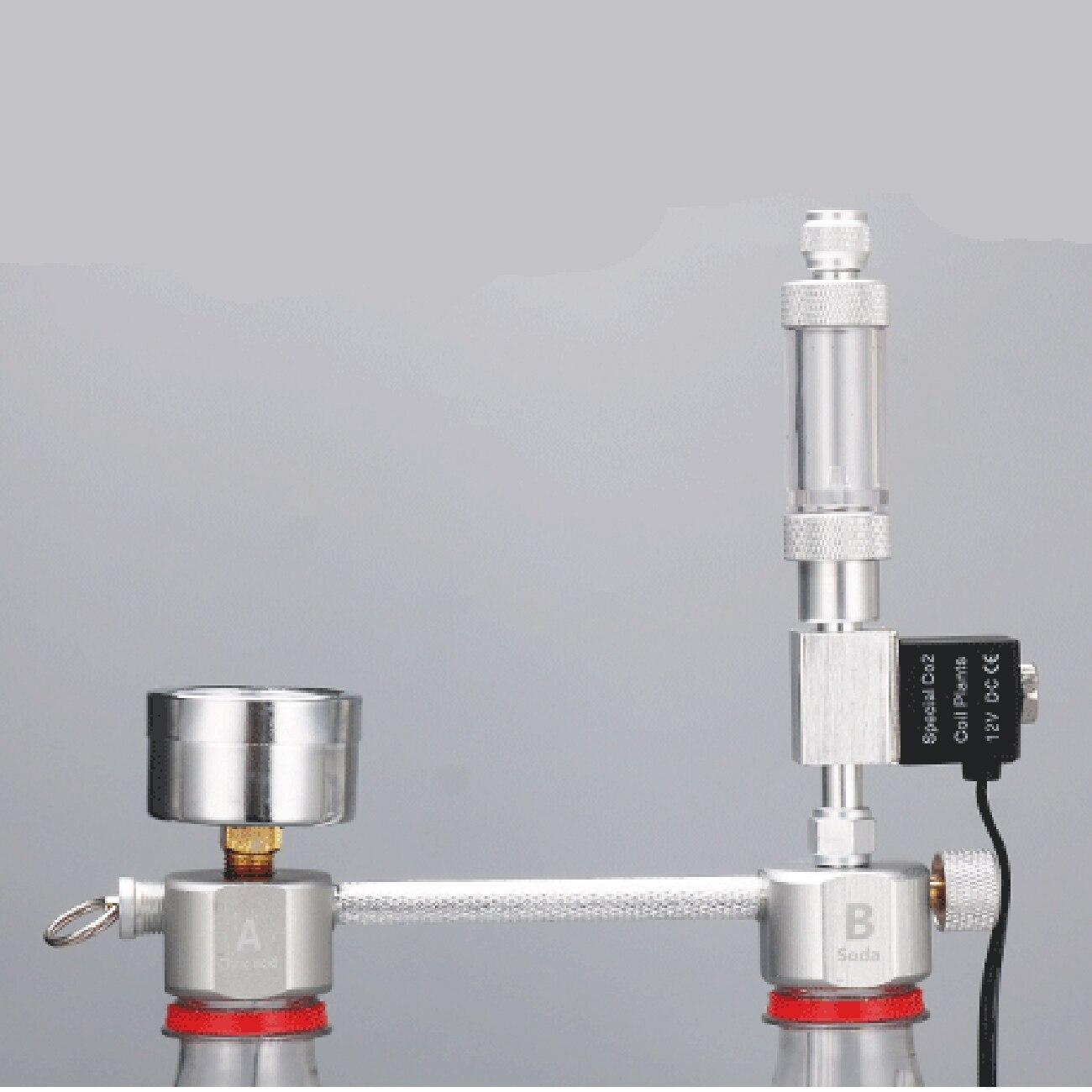 DIY CO2 Generator System Kit Aquarium CO2 Generator Bubble Counter Diffuser With Solenoid Valve For Aquatic Plant Growth