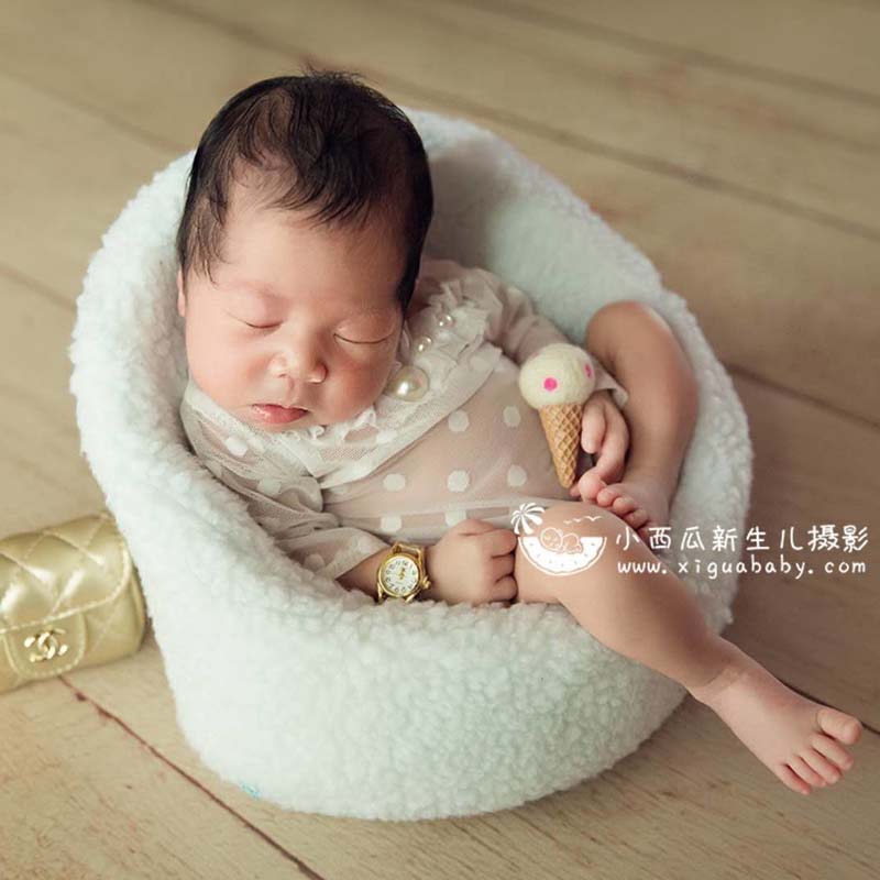 Nyfödd fotograferingssoffa för 0-3 månader baby foto rekvisita nyfödd fotografering stol