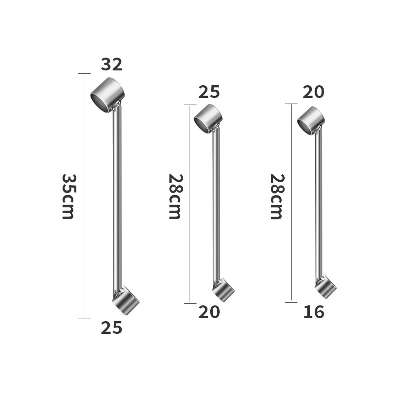 28/35cm Super Durable PVC Tube Bender Pipe Bending Tool _WK