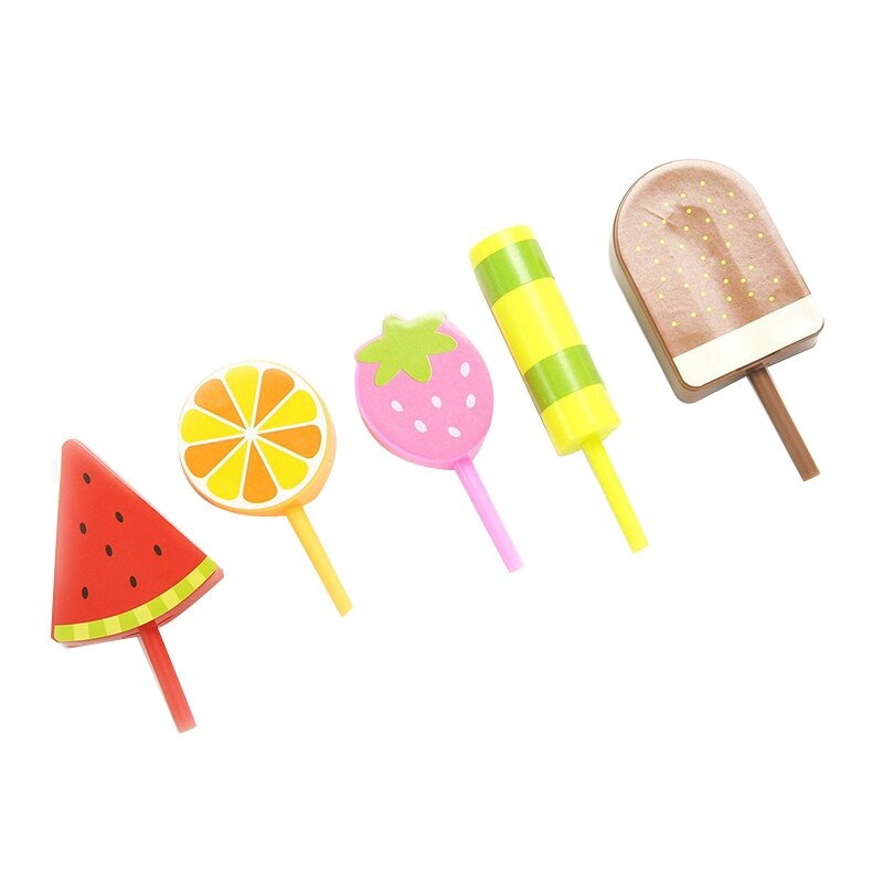 Sweet Treats Ice Cream and Desserts Tower Stand - Simulation Food Cake Ice Cream Kitchen Play Food Toy Set for Kids (22 Pcs)