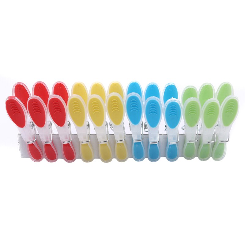 12 stuks/pak zachte wasmap kleine droogklem plastic wasknijper winddicht ondergoed sokken droogrek wasknijper: 12 stuks