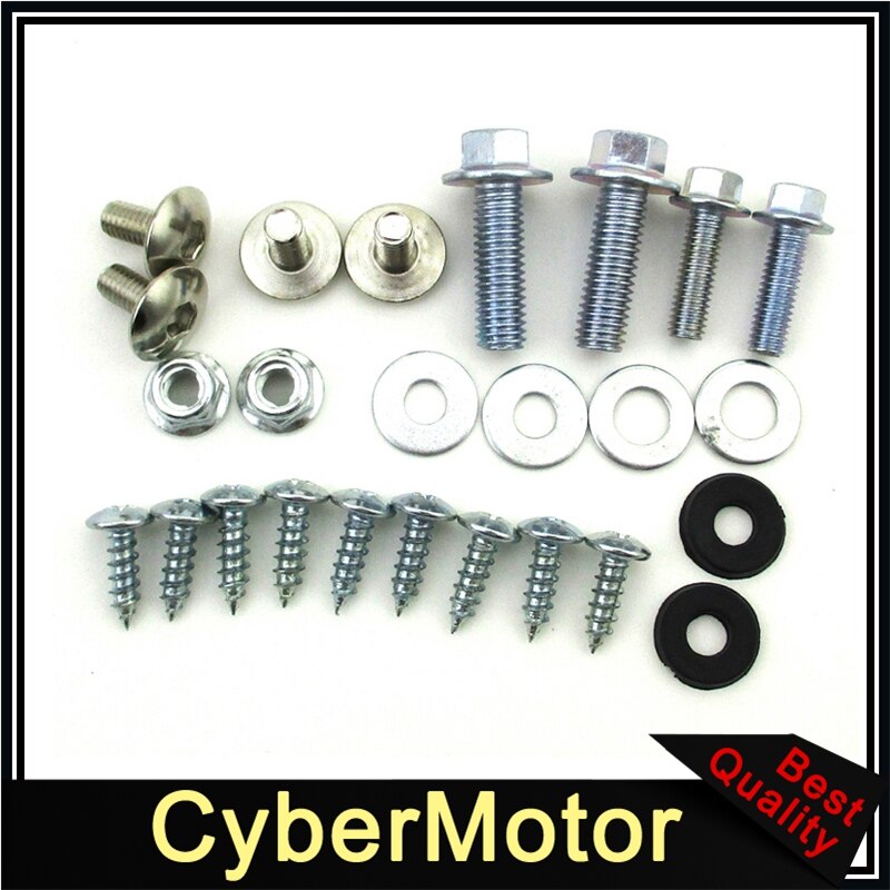 Kunststoff Verkleidung Tank Montieren Schraube Panel Schrauben Für Chinesische CRF50 Pit Dirt Bike Motorrad 50cc 90cc 110cc 125cc 140cc 150cc 160cc