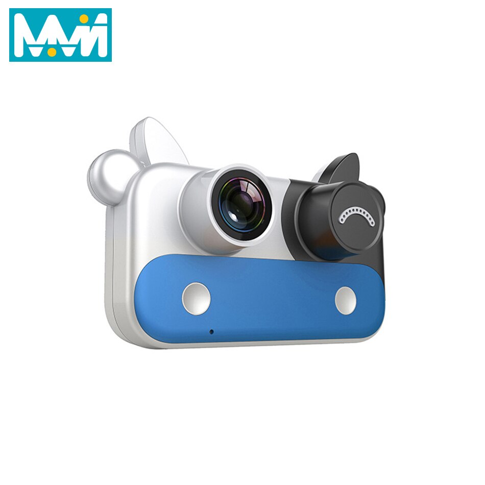 Mini Kuh Digital Kamera 1200W Pixel freundlicher Kamera Für Kind HD Kamera freundlicher Kamera Spielzeug Für Geburtstag freundlicher Camcorder kleinkind: Blau