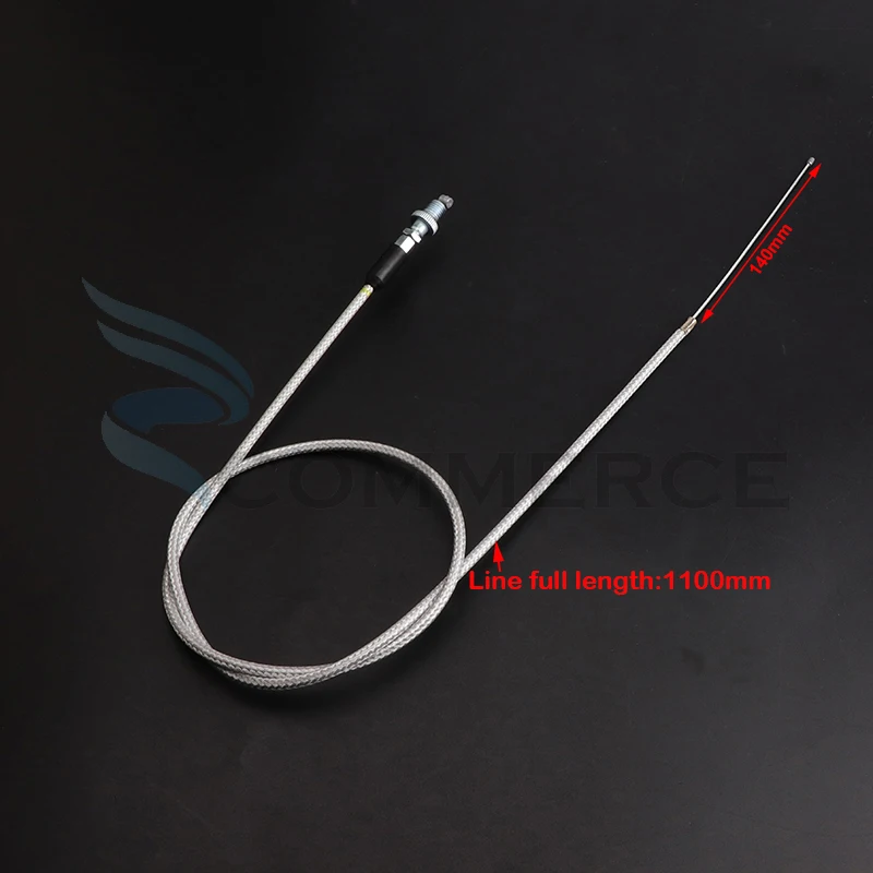 Moto universale 22mm alluminio visibile Quick Twist Gas acceleratore salda manopole misura per Dirt Pit Bike Motocross Enduro ATV Quad: Grigio