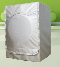 Waterproof Cover For Drum Washing Machine Dust-proof Sunscreen Washer Dryer Cover roller Washing machine cover: Lace Zipper / M