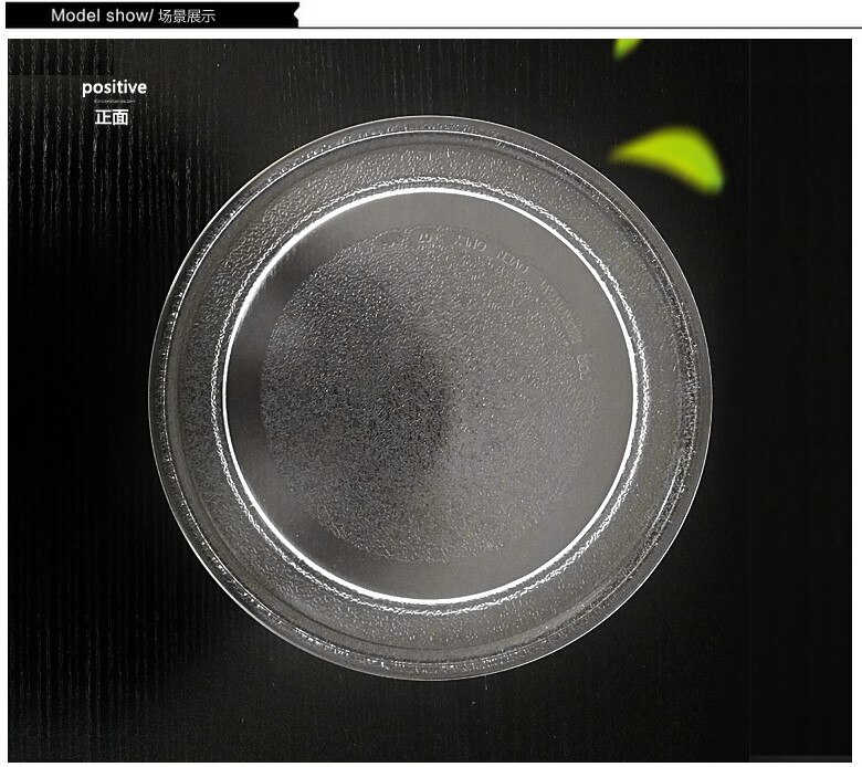 Microwave Oven Glass Disc Universal Glass Tray Rotary Glass Plate Swivel Dish Glass Pallet Diameter 24.5CM 27.5cm 31.5cm