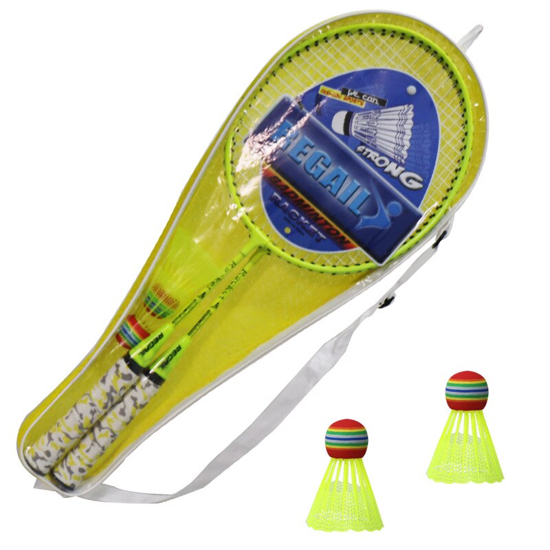 Kids Battledore School Pe Klasse Entertainment Apparatuur Kinderen Badminton Racket Set