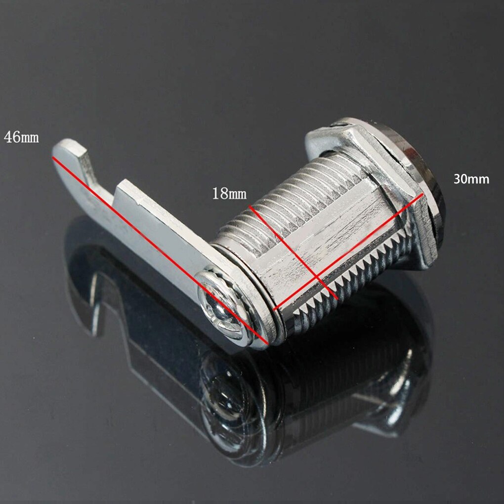 Door Cabinet Cupboard Chest Workbox Toolbox Drawer Locker Strongbox Letter Game Box Key Turning Cam Lock Cylinder