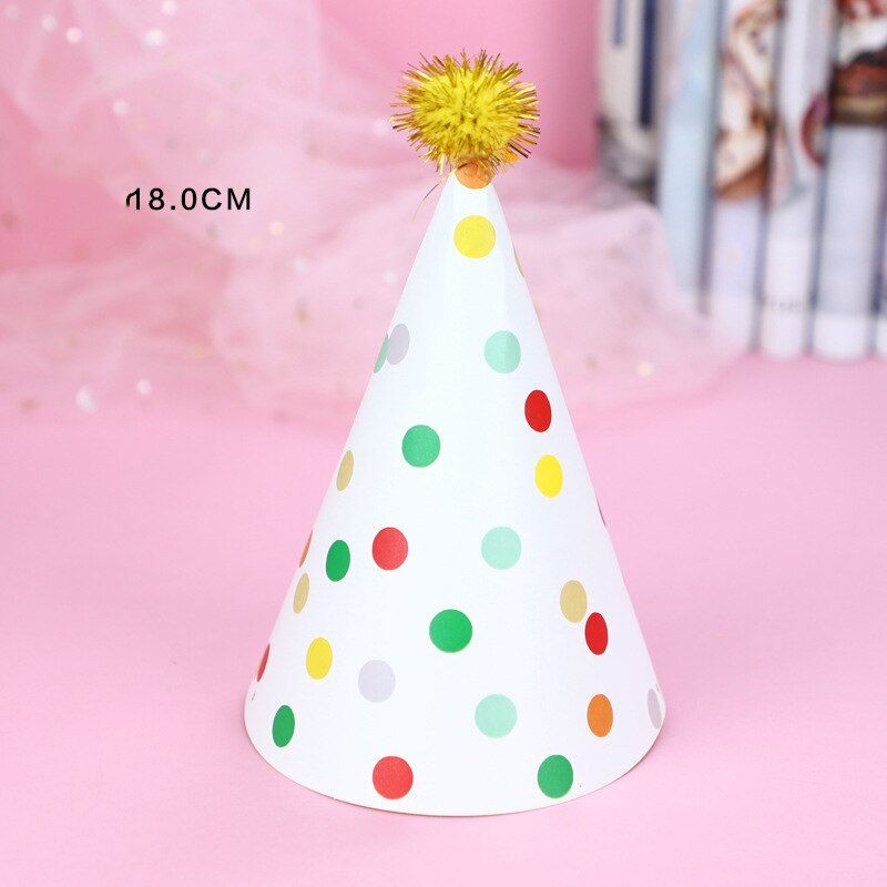 Sombrero de cumpleaños rosa dorado cumpleaños topper niño cumpleaños aniversario de bodas decoración topper de la torta: Red green