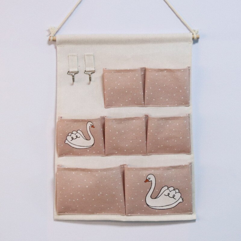 1pcs Baby bed room decoration Portable Holder Bag for baby bed bumper: A