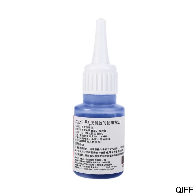 Anaerobinen liima metalli lukko ruuvi liima kierre tiivistys ruosteenesto alhainen lujuus elo . 8