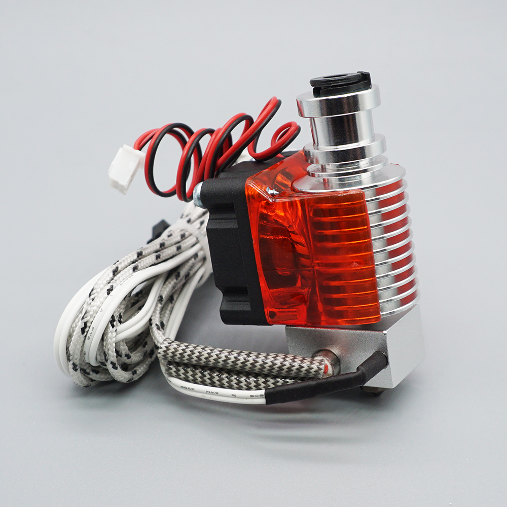 E3D V6 Hotend Kit High temperature version 300 degrees 3D Printer Parts 0.4/1.75mm J-head Remote extruder 12V 24V end