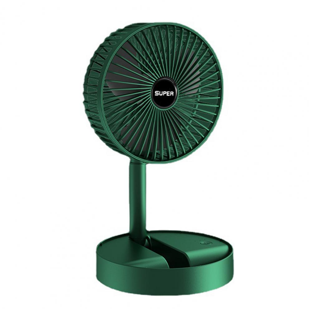 Przenośny wentylator piękno długotrwała stabilna ergonomiczna konstrukcja USB akumulator wentylator robić wentylatora domowego wentylator: zielony