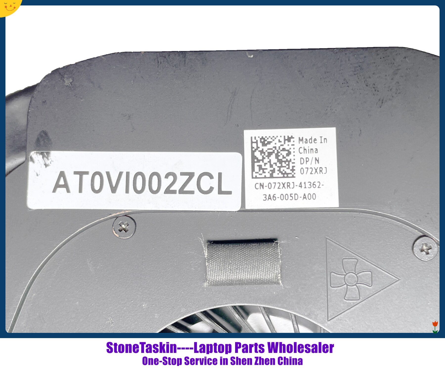 95% CN-072XRJ For Dell Latitude E6540 Laptop CPU with GPU Heatsink and Fan 72XRJ AT0VI1002ZCL 100% Tested: Default Title