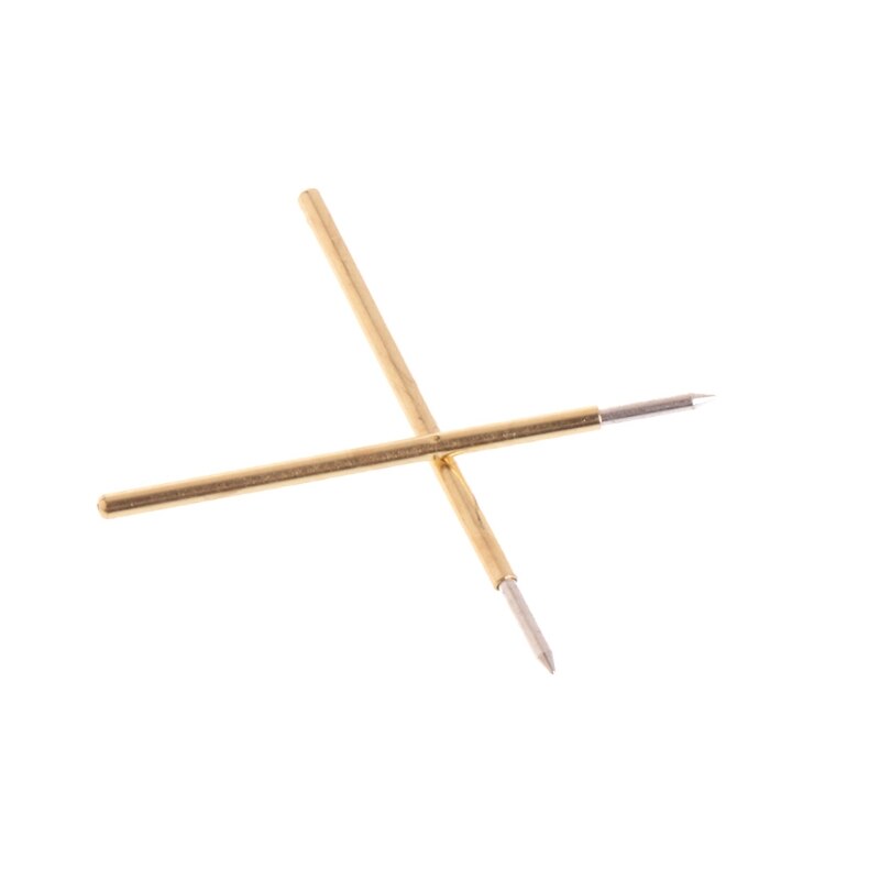 100 Pcs Spring Test Probe Pogo Pin P50-B1 Dia 0.5mm Length 16.35mm