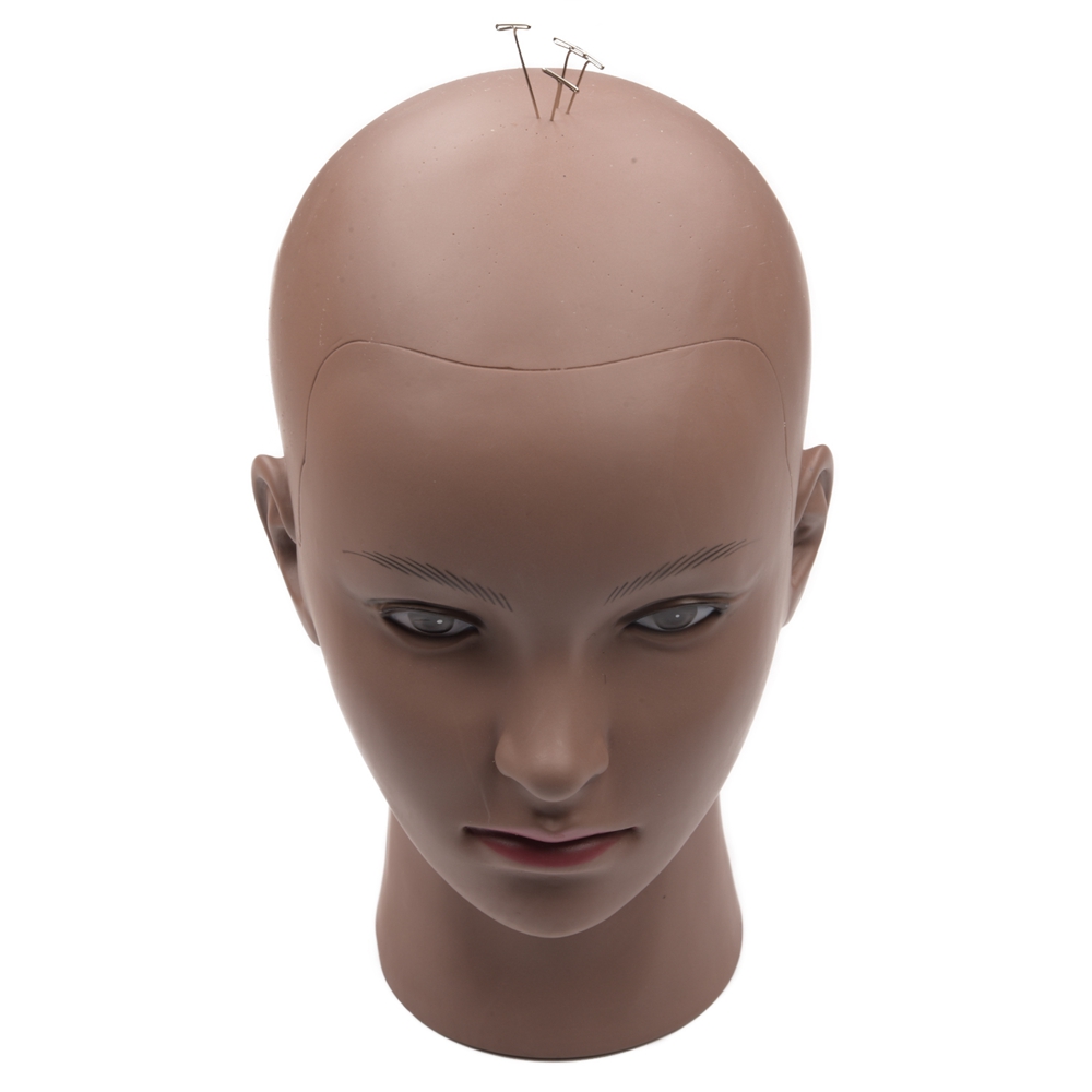 1pcs Wig Head Soft Teaching Head Female Mannequin Head For Making Wigs ，Display Wigs Manikin Head Training Head without Hair