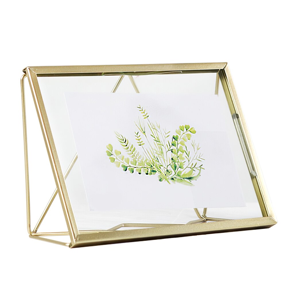 Metal Geometric Picture Frame Artwork Picture Frame Photo Frame For Home Office
