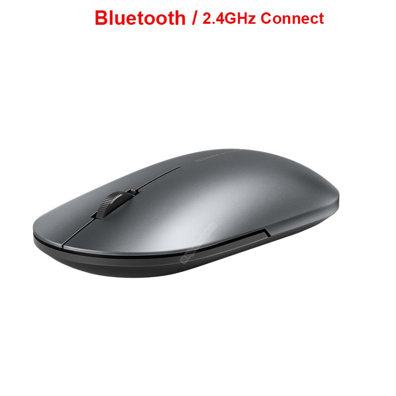 Xiaomi Wireless Mouse 2 Mouse Bluetooth USB Connection 1000DPI 2.4GHz Optical Mute Laptop Notebook Office Gaming Mouse: Bluetooth Black
