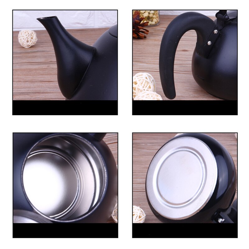 Stainless Steel Boiling Water Teapot Induction Cooker with Kung Fu Tea Kettle Small Boiled Tea Coffee Pot Home Tea Ceremony