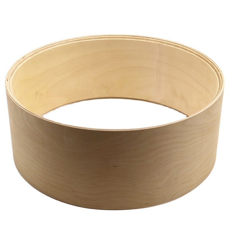 8mm Thickness 13"(dia) * 30cm(depth) Drum Body Drum Shell 7 Pieces Birch Wood Combine Without Hole with 45 Degree Bearing Edge